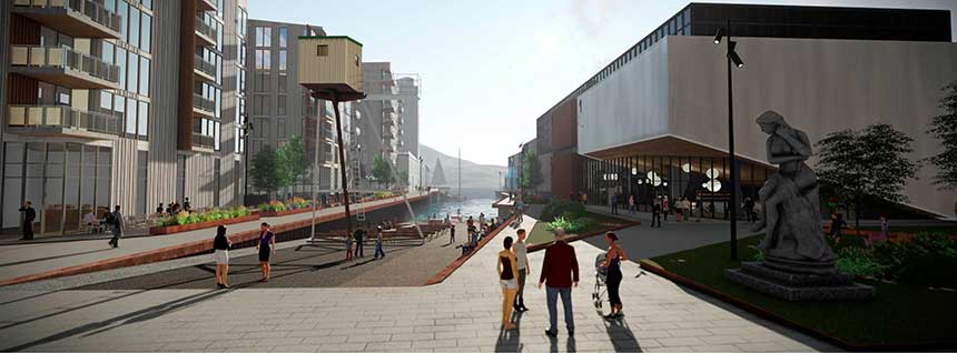 Kaarbøkvarteret - Harstad sentrum