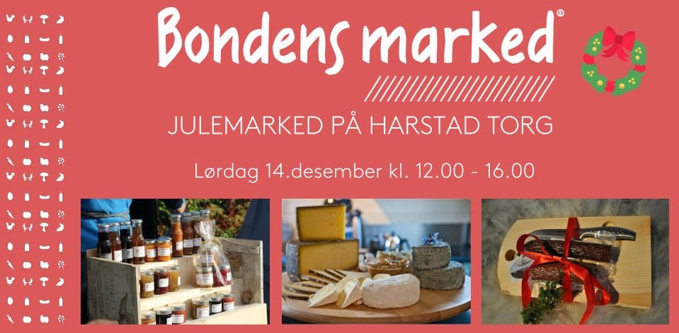 Bondens marked julemarked Harstad torg