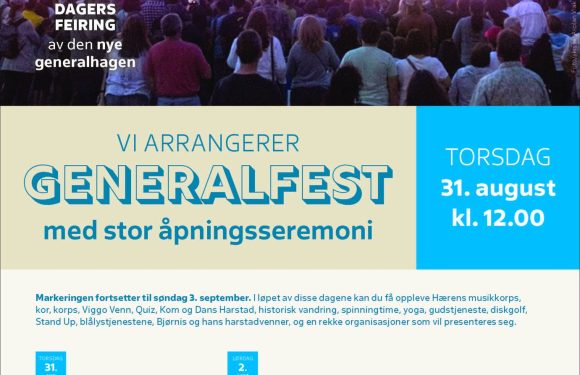 Generalfest i sentrum