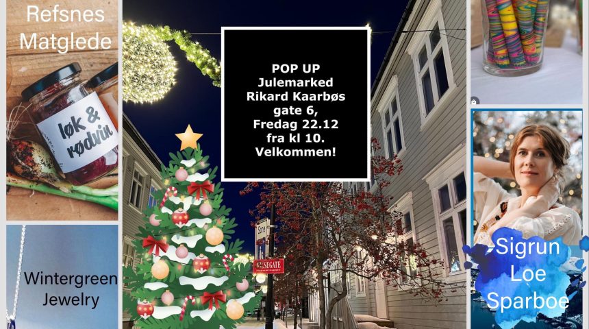 POP UP Julemarked POP UP Julemarked